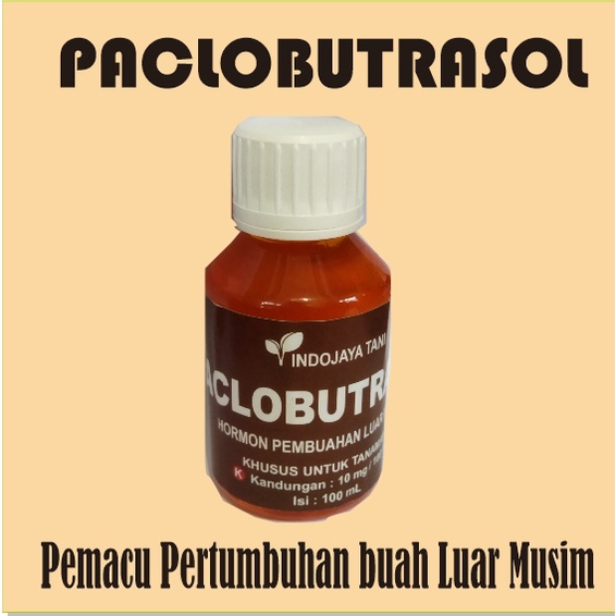 Paklobutrazol Paclobutrasol Perangsang Buah Pupuk Zpt Paklobutrasol 100 Ml