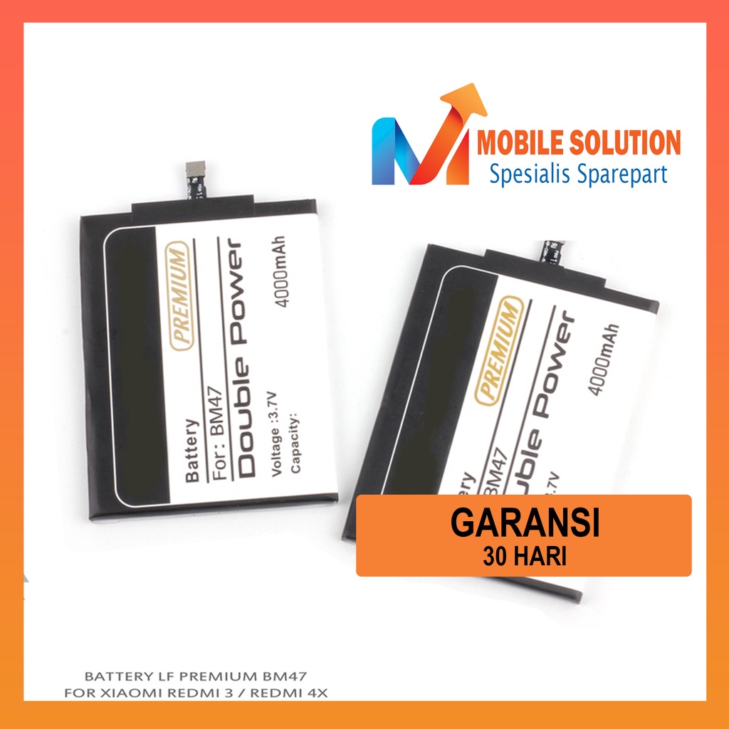 Grosir Baterai Xiaomi Redmi 4X Premium Garansi 1 Bulan + Packing