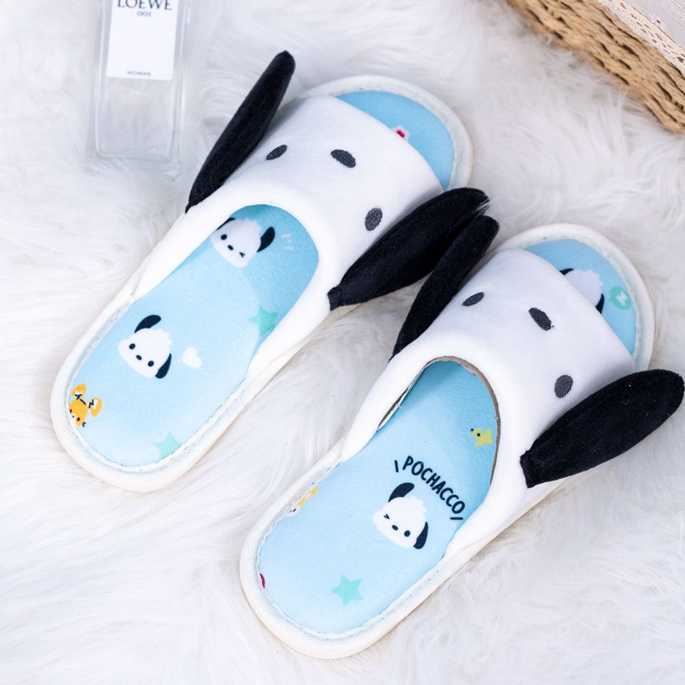 SANDAL RUMAH CINNAMOROLL MELODY KUROMI BADTZMARU HELLO KITTY POMPOMPURIN POCHACCO DOG SEPATU KAMAR SELOP