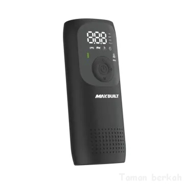 MAXBUILT POMPA BAN PORTABLE -  RECHARGEABLE TIRE INFLATOR AUTO INFLATIO