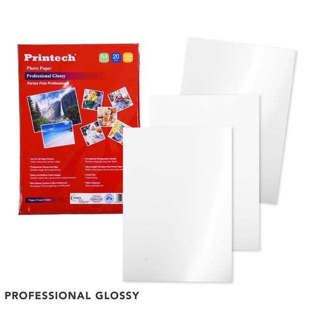 

Kertas Foto / Photo Paper Printech Professional Photo Paper A4 245g
