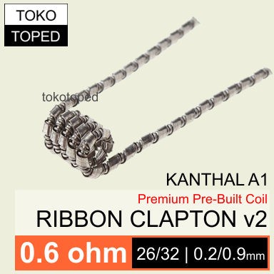 xx Ribbon Claptonx v2 k0il 0.6 ohm | wire flat A1