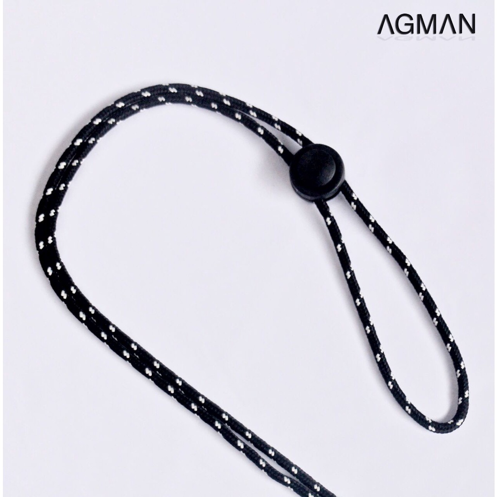 AGMAN Lanyard + Karet Oring 13mm, 20mm, 40mm Bisa Untuk Hand Phone