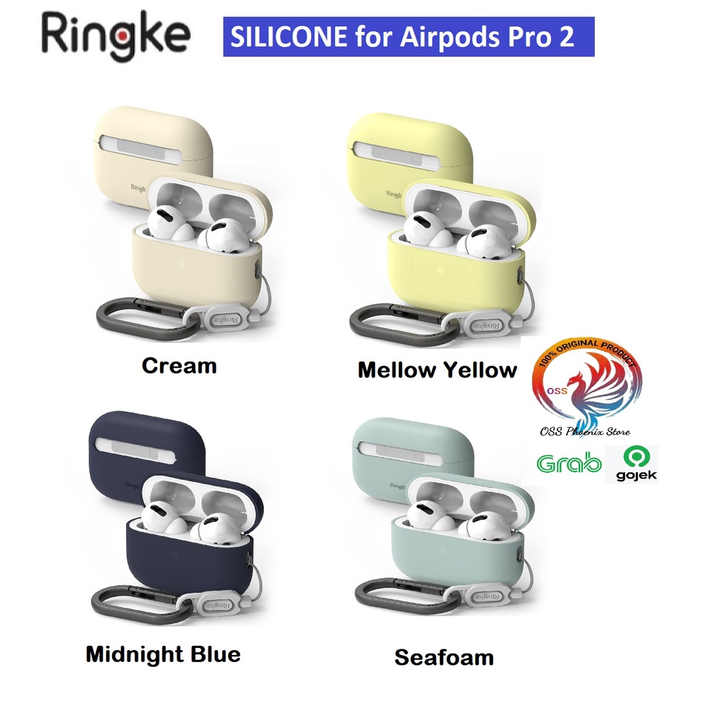 Airpods Pro Gen 2 RINGKE SILICONE Hardcase Airpods Pro 2 Casing Airpods Pro Gen 2 ORIGINAL