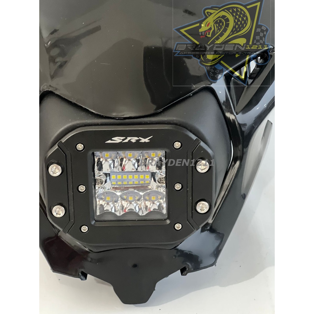 Lampu led crf 150 / batok lampu crf150 / kedok lampu crf 150 / lampu led crf