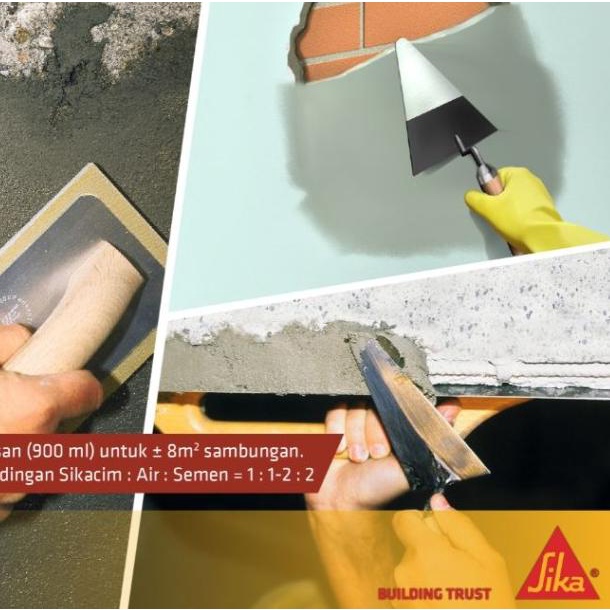 

Sikacim Bonding Adhesive Bonding Agent Lem Beton 900ml