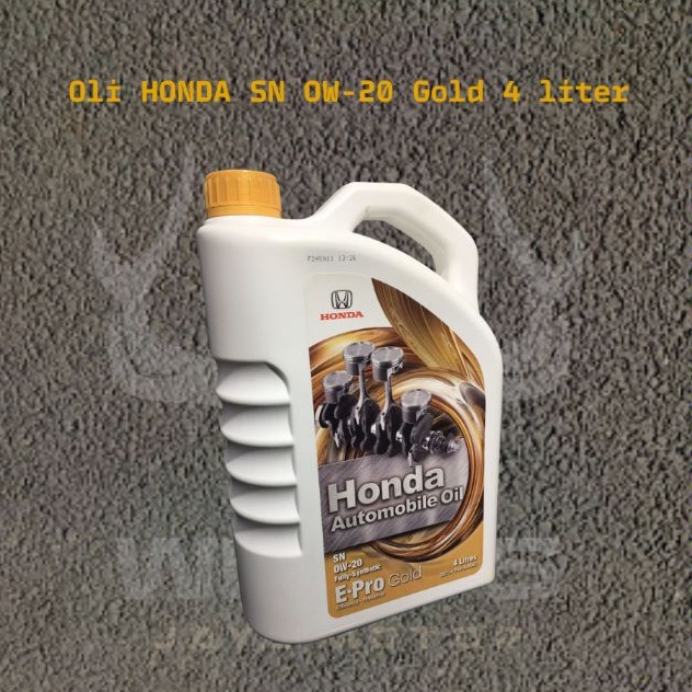 OLI HONDA SN OW-20 GOLD 4 LITER