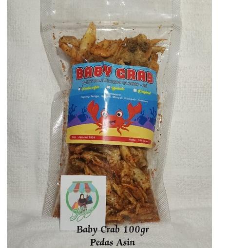 

レ BABY CRAB CRISPY 100 GRAM (CAMILAN KEPITING KERING NON MINYAK) STIKER BARU ㆈ