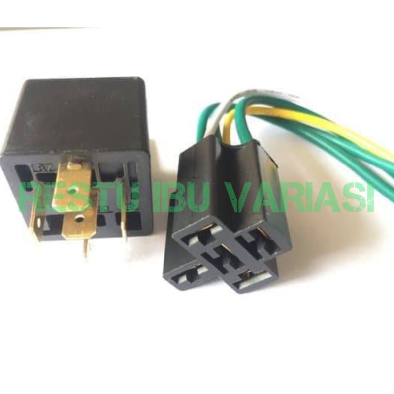 soket relay 4 kaki