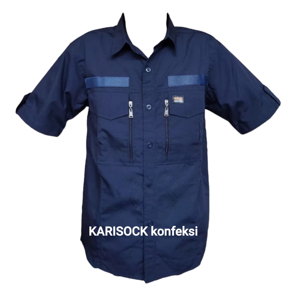 KEMEJA TACTICAL WTAC LENGAN PENDEK / BAJU TACTICAL / SERAGAM LAPANGAN LENGAN PENDEK / KEMEJA CREW