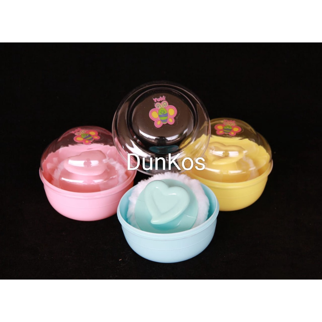 YUKI TEMPAT BEDAK BABY SINGLE BULAT