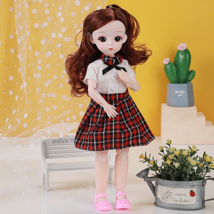 End 30 Cm New Style Barbie Clothes Doll Fashion Dress Up Games