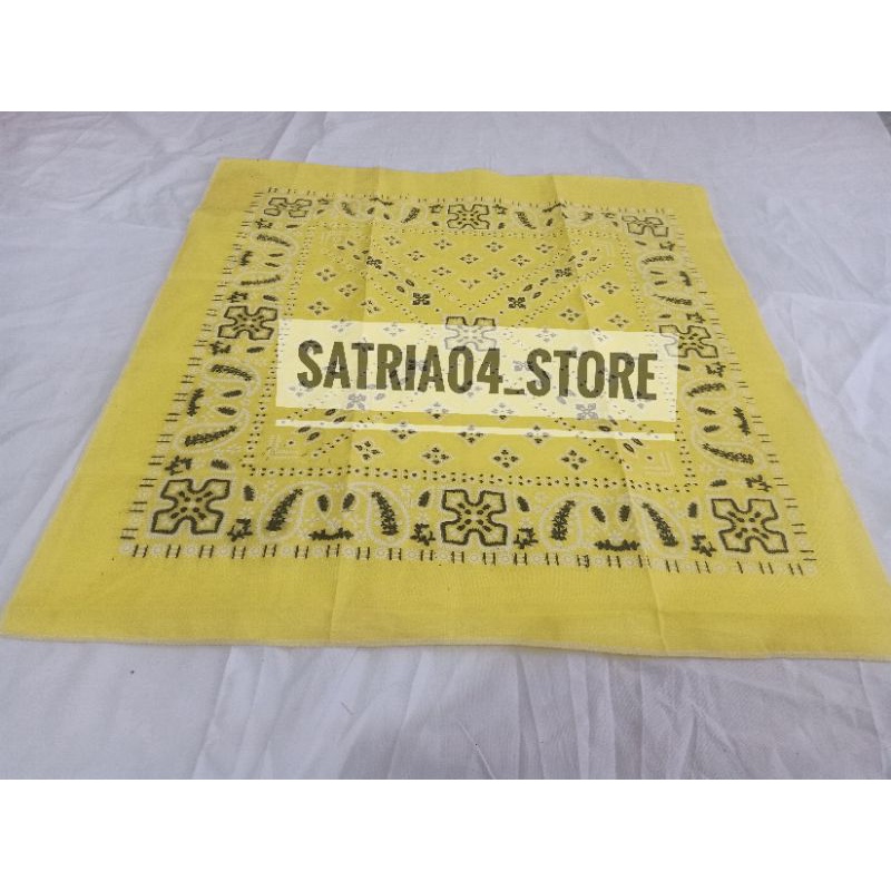 slayer motif bandana SCRAFt bando syal IKAT KEPALA IKAT LEHER masker