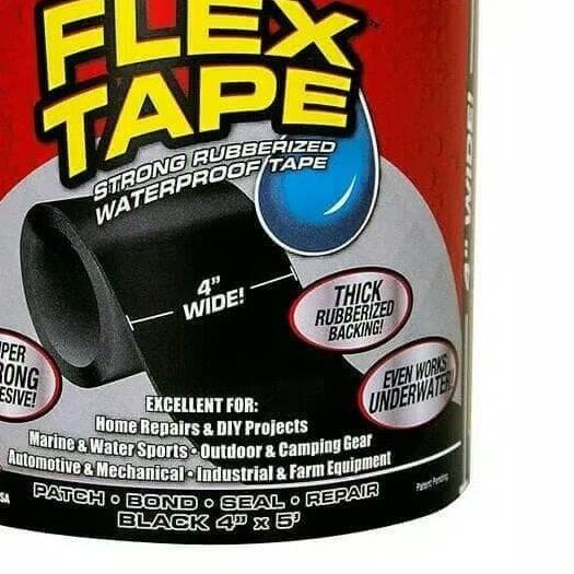 

Isolasi perekat anti bocor extra kuat cepat flex tape pipa / aquarium