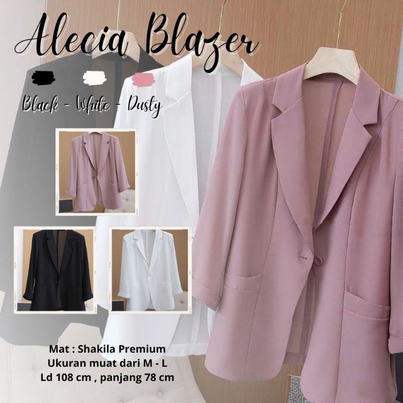 Blazer wanita Korea baju atas wanita jas wanita