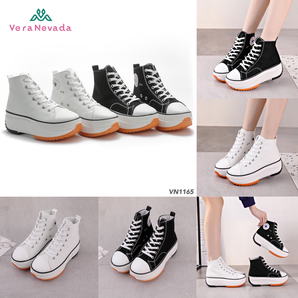 Vera Nevada Sepatu Sneakers Wedges Wanita Sport Shoes VN1165