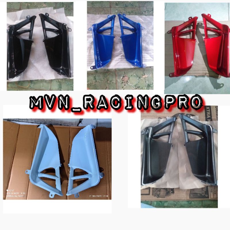 Cover dalam sayap tutup laci all warna HONDA SUPRA X 125 NEW BATMAN biru hitam putih merah abu BAHAN