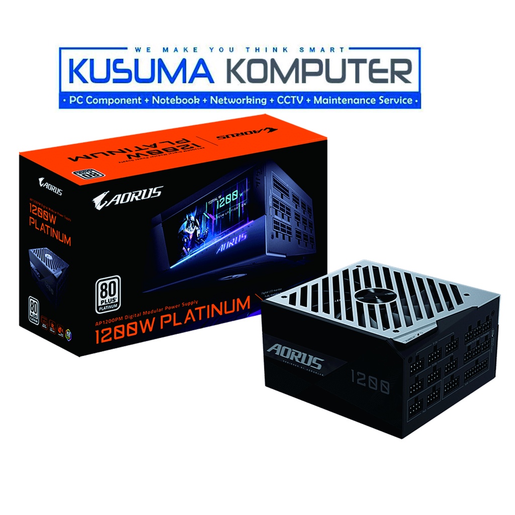 PSU Gigabyte Aorus 1200 1200W GP-AP1200PM P1200W 80+ Platinum Full Modular