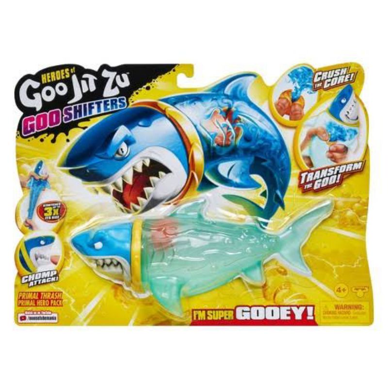 Goo Jit Zu Goo Shifters Primal Thrash Primal Hero Pack