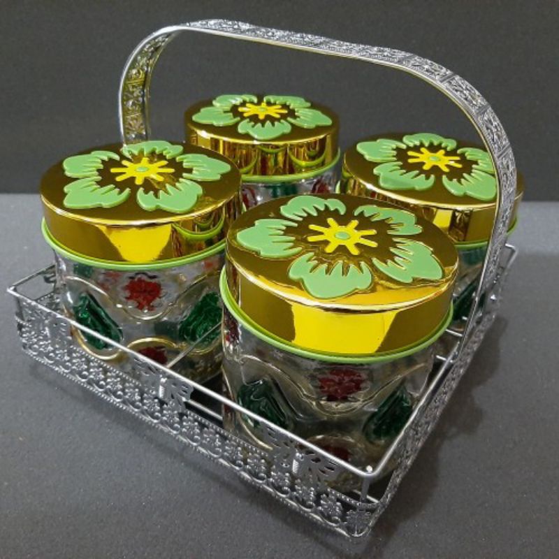 TOPLES KACA KEKINIAN 1 SET ISI 4