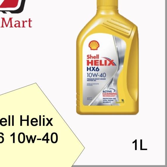 Oli Shell Helix Hx6 10w40/Oli Shell helix 10w40/Oli mesin Shell 10w40