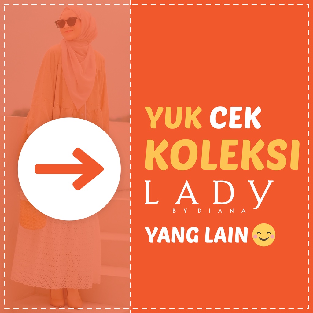 Ladybydiana NASYI BLOUSE I Blouse Wanita Korean Style Bahan Crincle