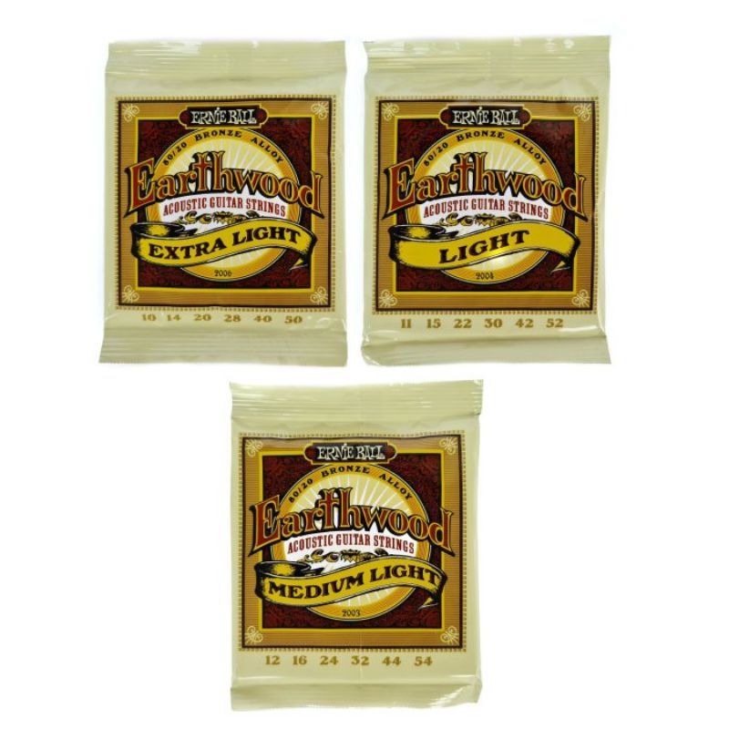 Senar Gitar Akustik Ernie Ball Earthwood String 0,10  0,11