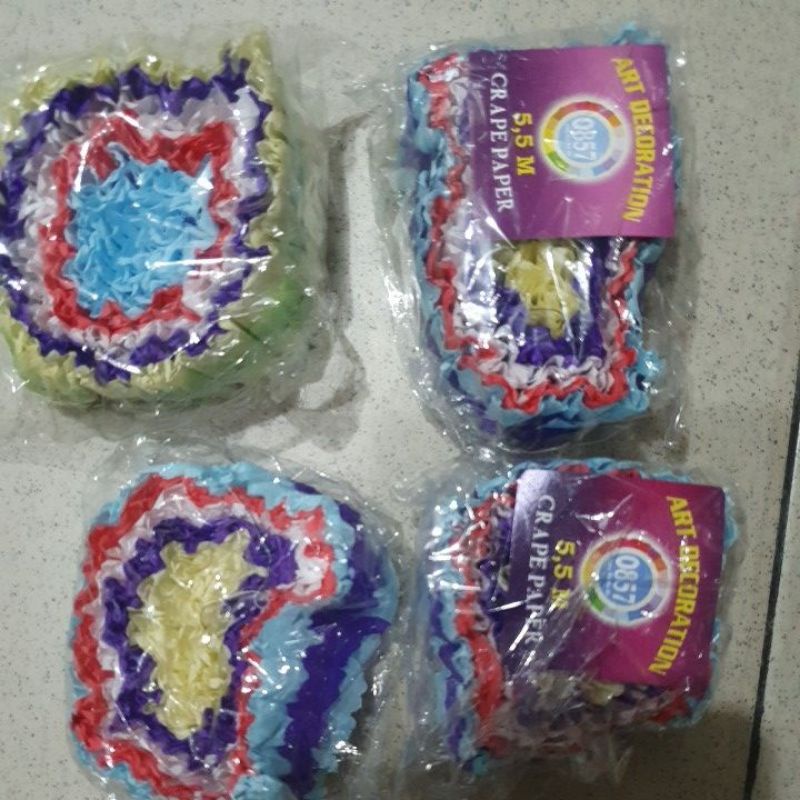 

kertas crape dekorasipesta