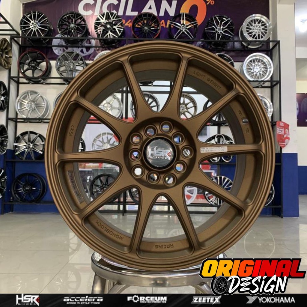 Velg Mobil Ring 16 HSR INDY R16 BRONZE ERTIGA , SIENTA , AVANZA , XENIA