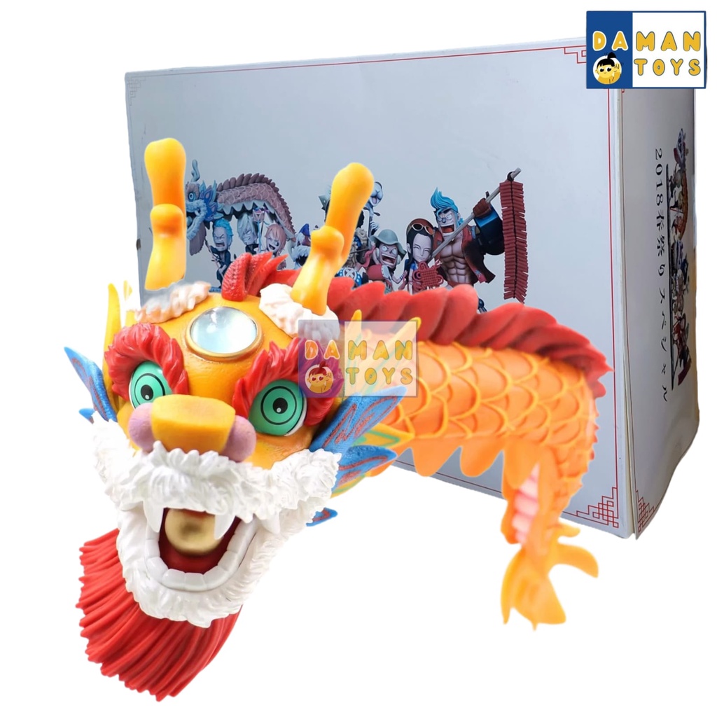 Action Figure Anime One Piece Dragon Naga Luffy Roronoa Zoro Sanji Nami Gk Dragon New Year Lion Dance