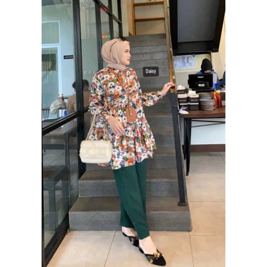 O Rayon Premium Setelan Kulot Tunik