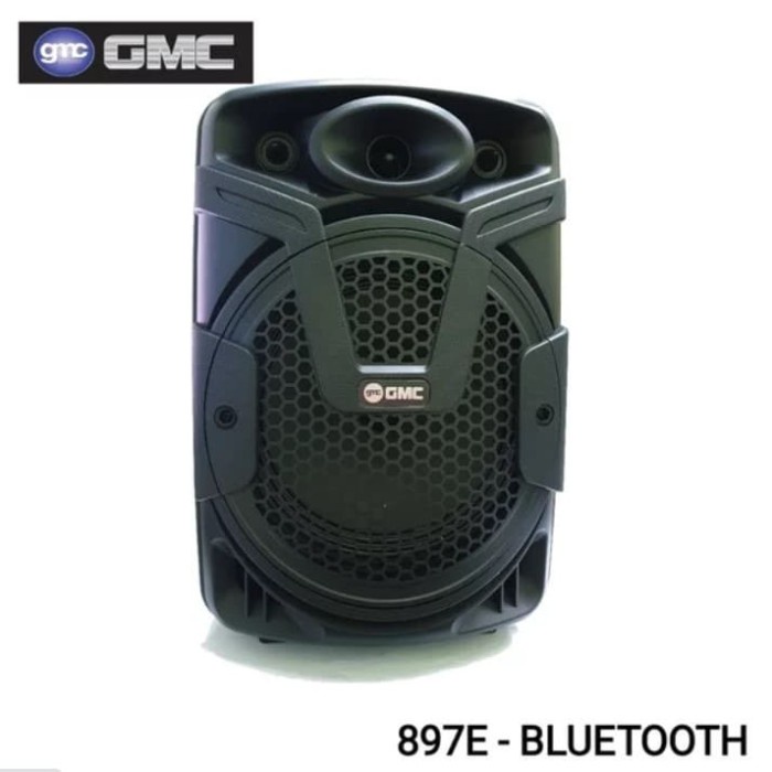 Gmc Portable Speaker Meeting Bluetooth 897E Free Mic Wireless