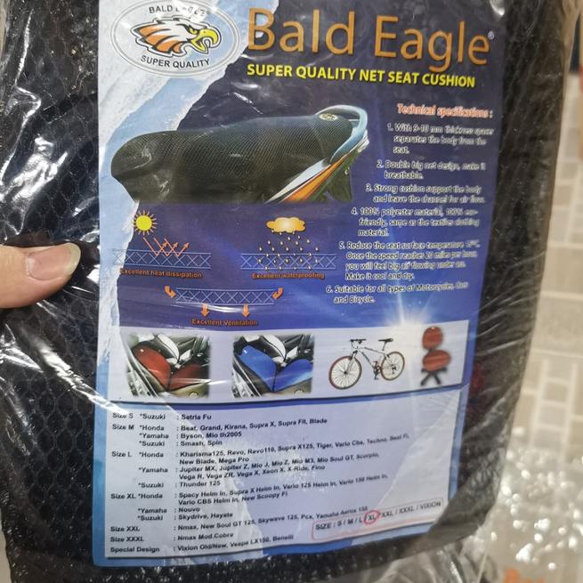 Sarung Jok Jaring Jok Motor Xl Vario 125 150 Scoopy Fi BALD EAGLE