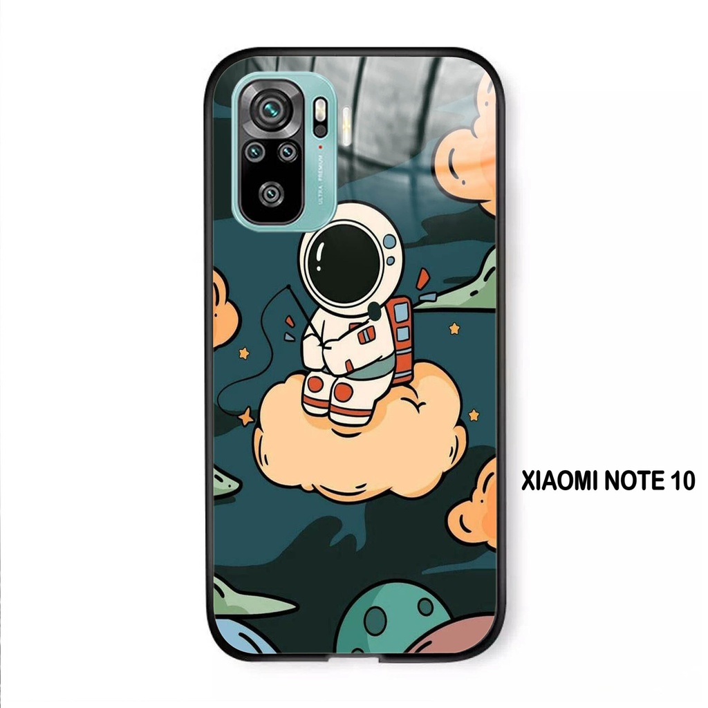 Softcase Kaca XIAOMI REDMI NOTE 10  - Case Handphone XIAOMI REDMI NOTE 10 [T88]