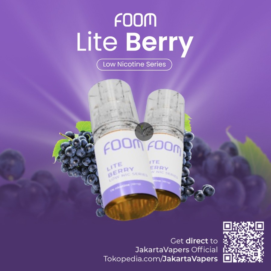 Foom Lite Series Salt Nic 30ML 10MG by Foom Lab