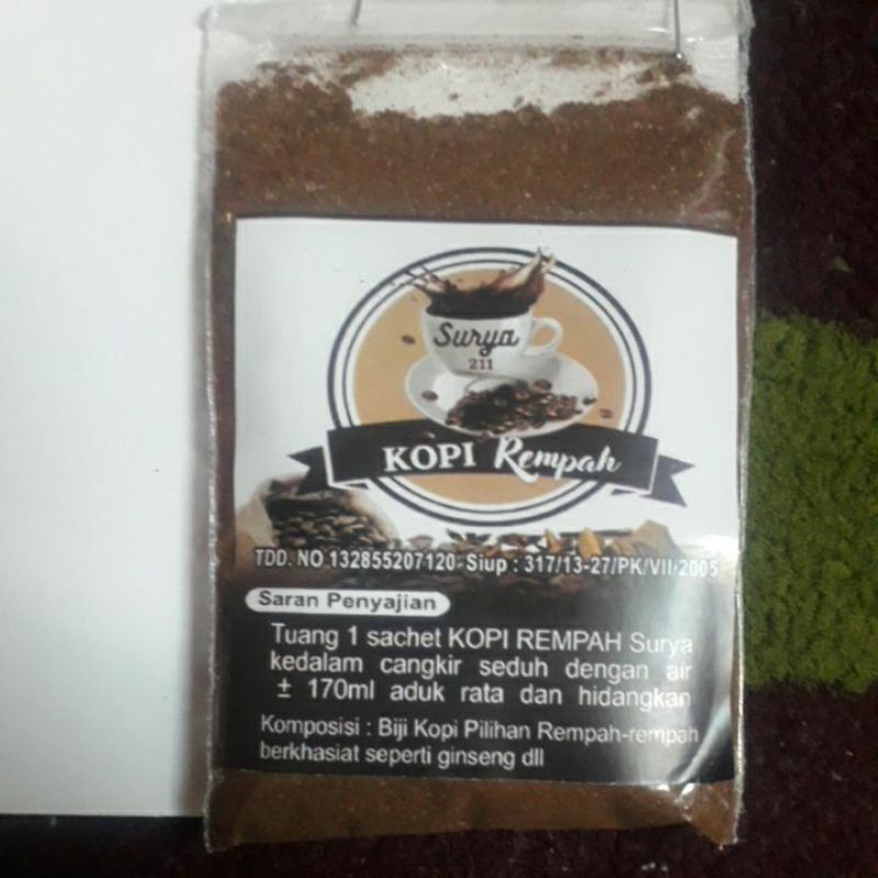 

kopi bubuk plus rempah arab