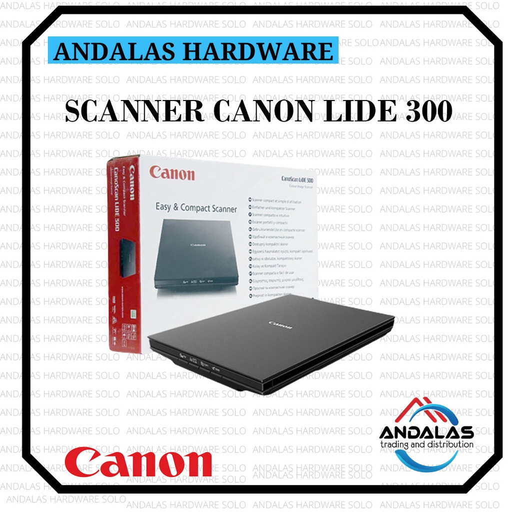 Jual Canon Scanner Lide 300 A4 100 Original Shopee Indonesia 4653