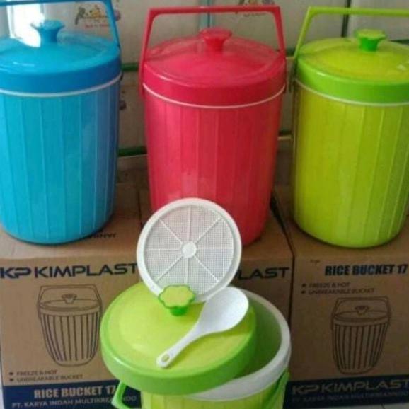 TERMOS NASI 17 LITER TREMOS TEMPAT ES BATU 17L PLASTIK KP KIMPLAST