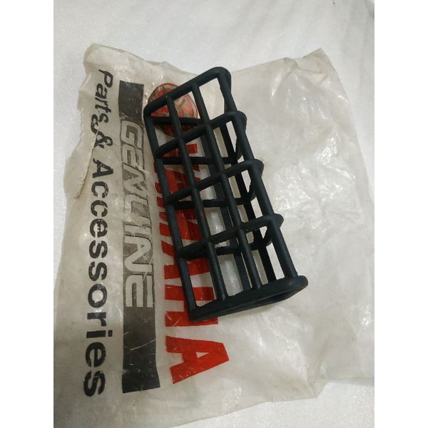 Cangkang Filter udara Yamaha DT100 Trail Enduro Original NOS Segitiga Kerangka Busa Saringan Karbu D