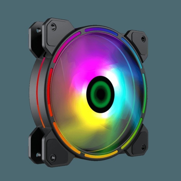 GAMEMAX FN-12RAINBOW D COOLING FAN (ARGB) GAME MAX 12 RAINBOW