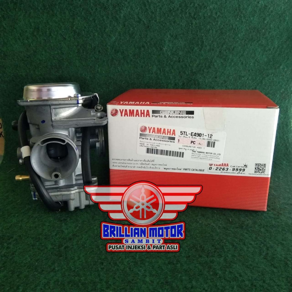 CARBURATOR/KARBU MIO Original Yamaha 5TL-E4901-12