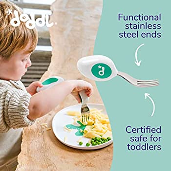 Doddl Children's Spoon &amp; Fork Set