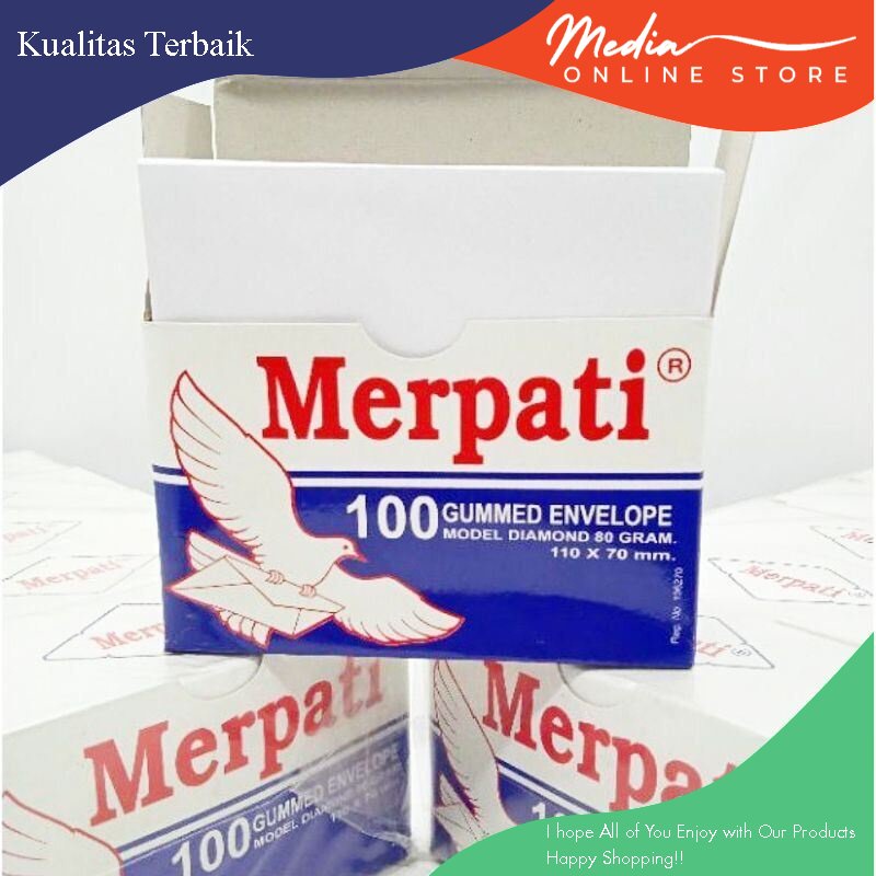 

PROMO!!!Amplop Kecil Merpati | 1 dus kecil : 100 LembarKUALITAS TERBAIK