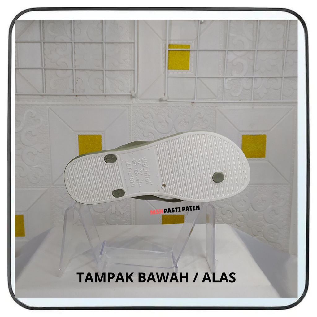 New Glazton Sandal flat terbaru wanita dewasa Sandal tipis anti slip cewe