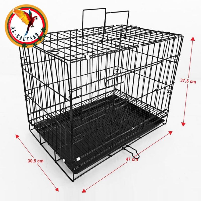 KANDANG KUCING UKURAN 45 KANDANG BESI KUCING