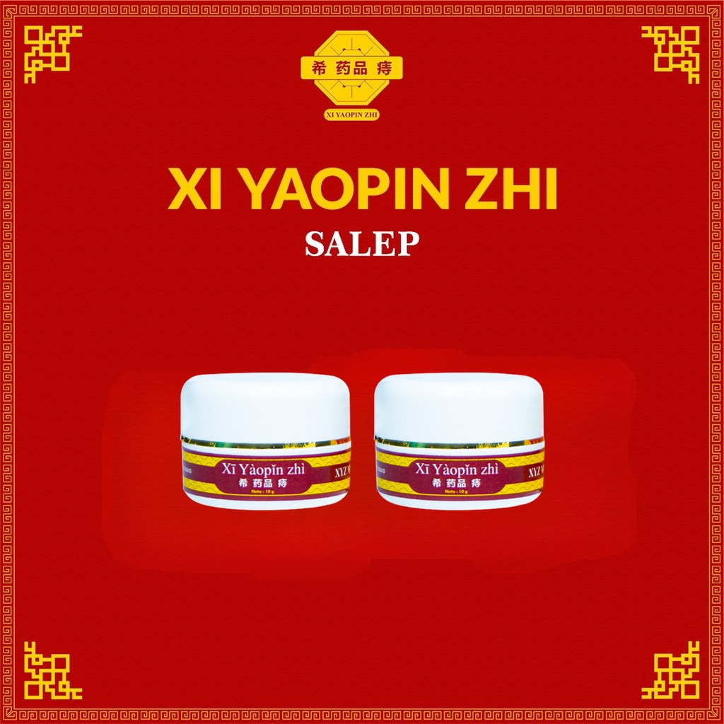 XI YAOPIN ZHI SALEP Hemat Isi 2-Obat Salep Wasir, Ambeien, Ambeyen Luar Benjolan BAB Sakit BPOM 100% ORIGINAL