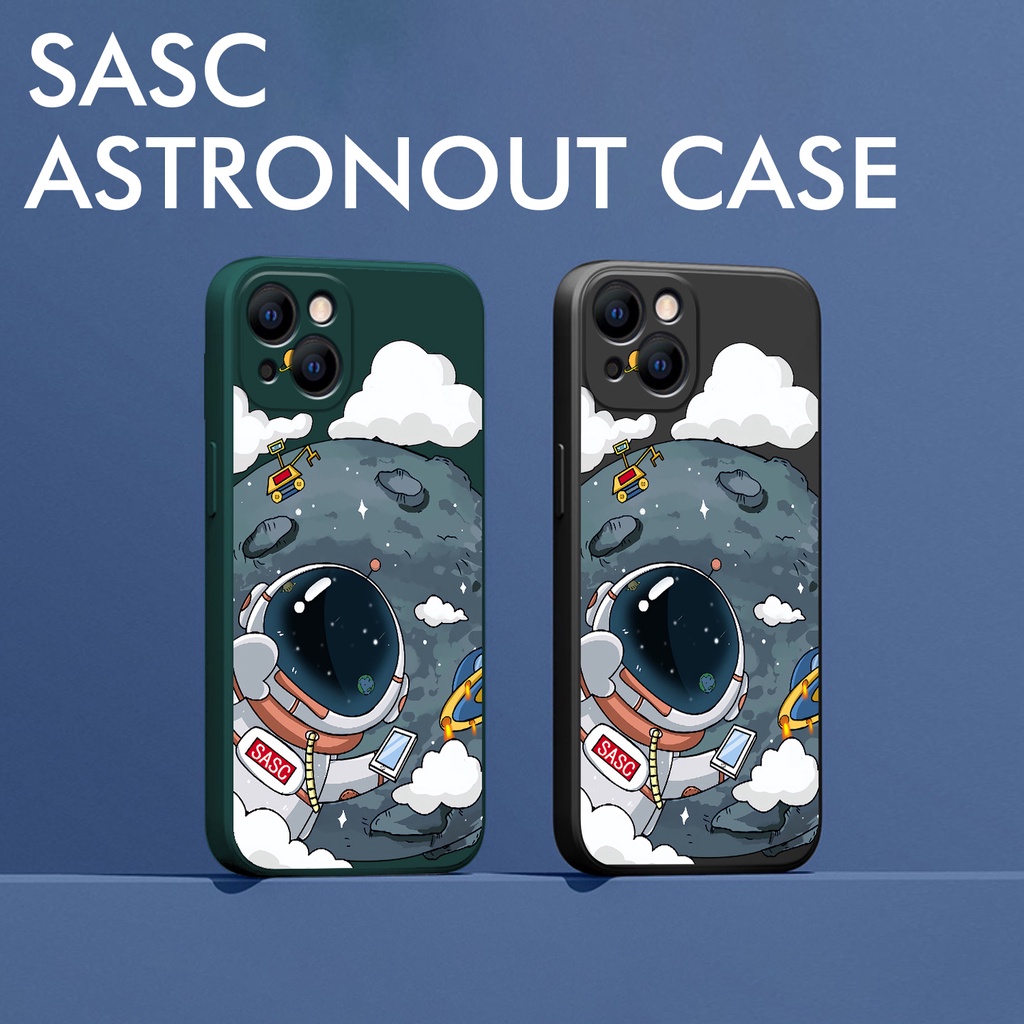 UFO ASTRONOUT CASE FOR REALME 9 PRO 5 5 PRO 8i C11 10 C12 C15 C2 C20 C30 C31 C35 C33 50A PRIME NARZO 50a 50i 2020 2021 20 30A C21 C21y C25y