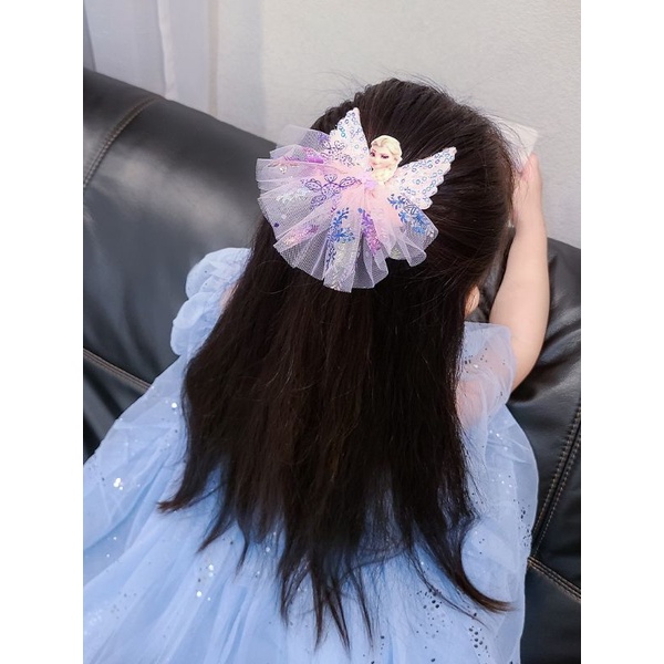 SA06 jepitan rambut anak Pita elsa frozen pita rambut elsa pita Jepit rambut frozen elsa pita frozen