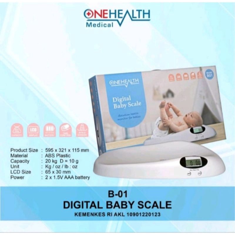 Timbangan Bayi Digital Onehealth B-01