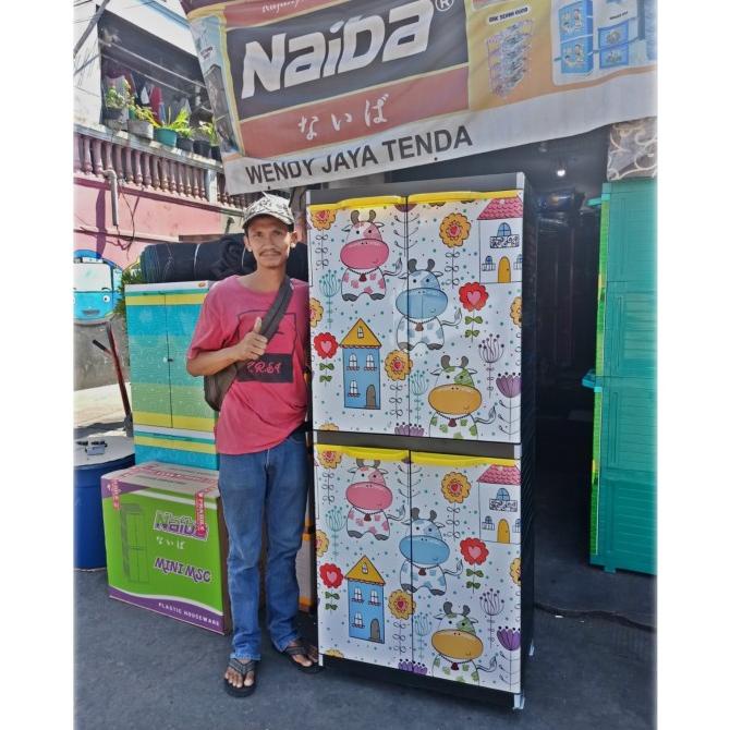 

lemari plastik/lemari pakaian/lemari msc orlando miami susun4 stock ready